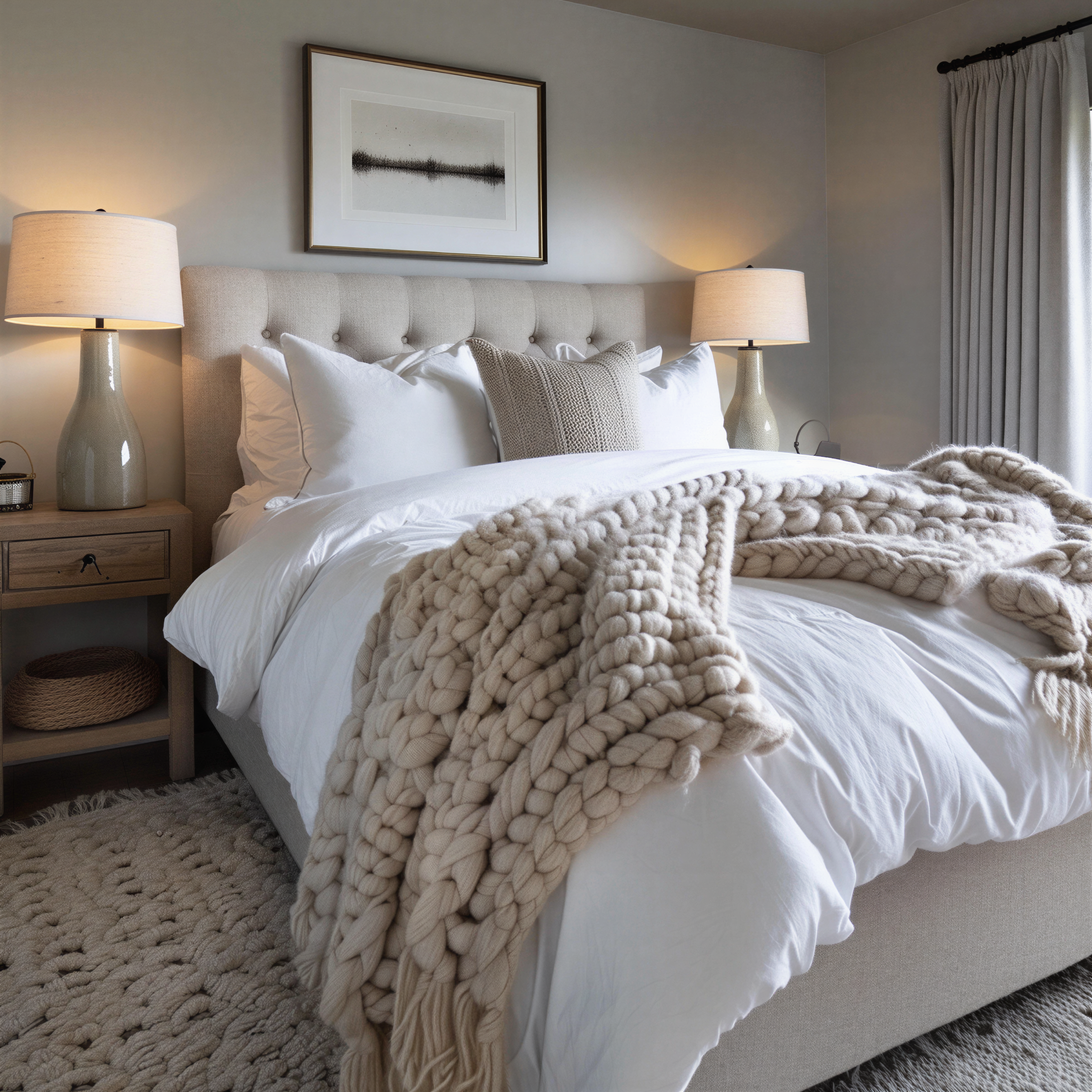 Cozy bedroom setting — The White Veld