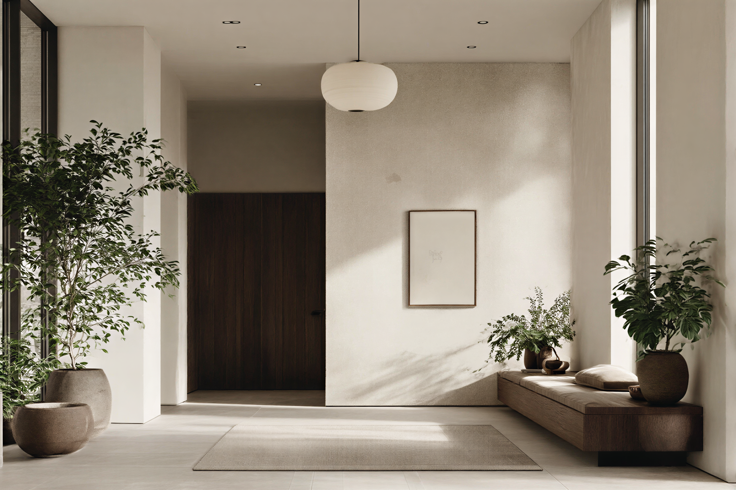 Minimalist interior design — The White Veld